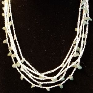 Handmade crochet necklace